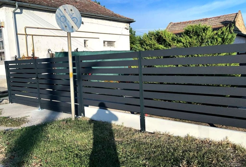 Modern Kerítés Antracit