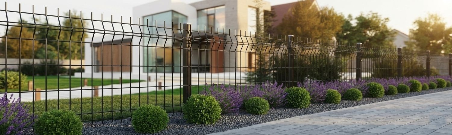 3D táblás kerítés építés és kivitelezés – KerítésÁsz