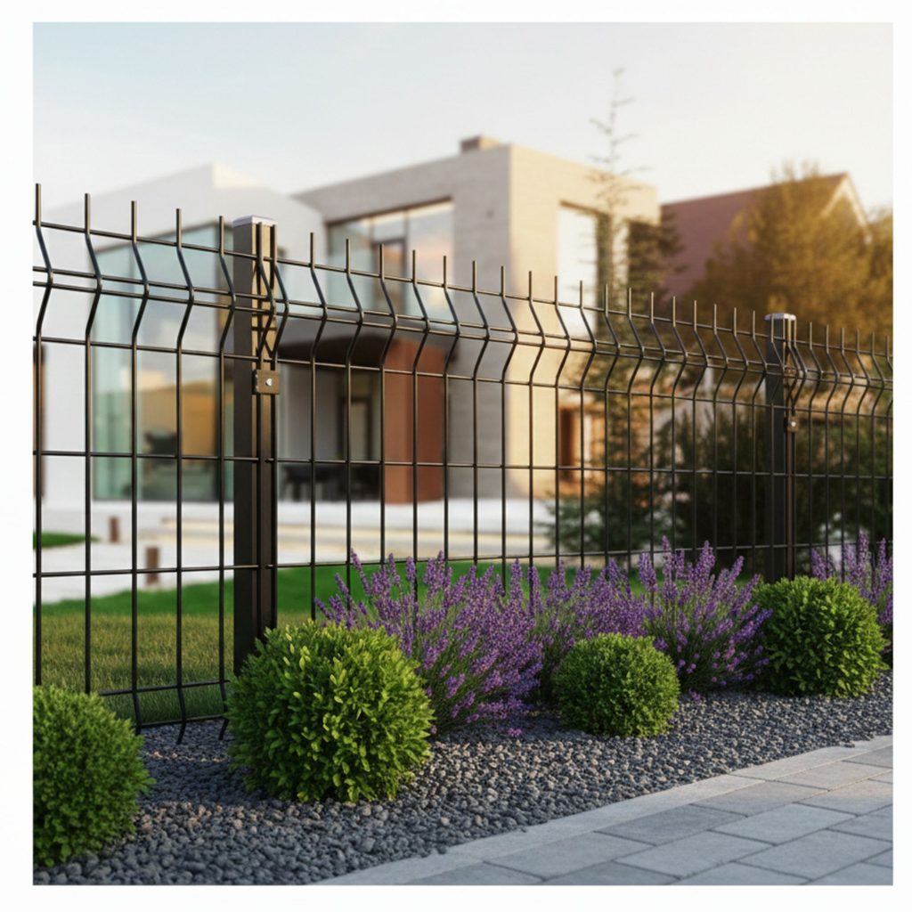 3D táblás kerítás - KerítésÁsz