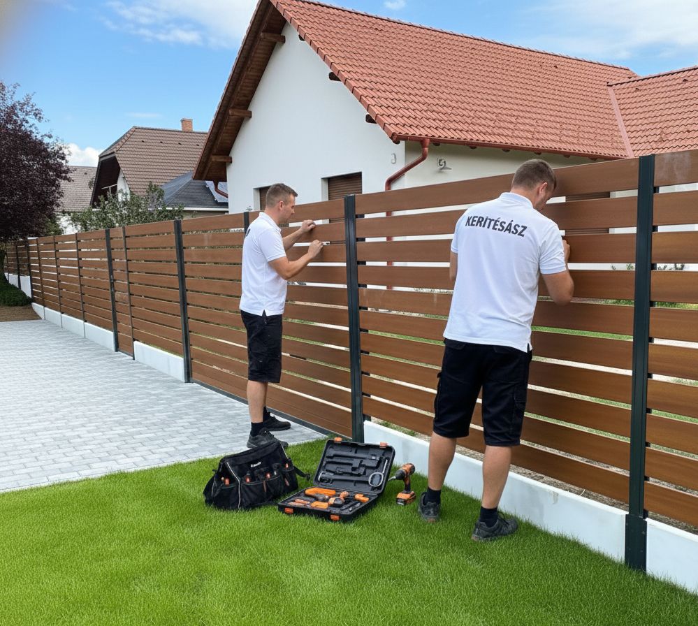 Modern Kerítés Építés