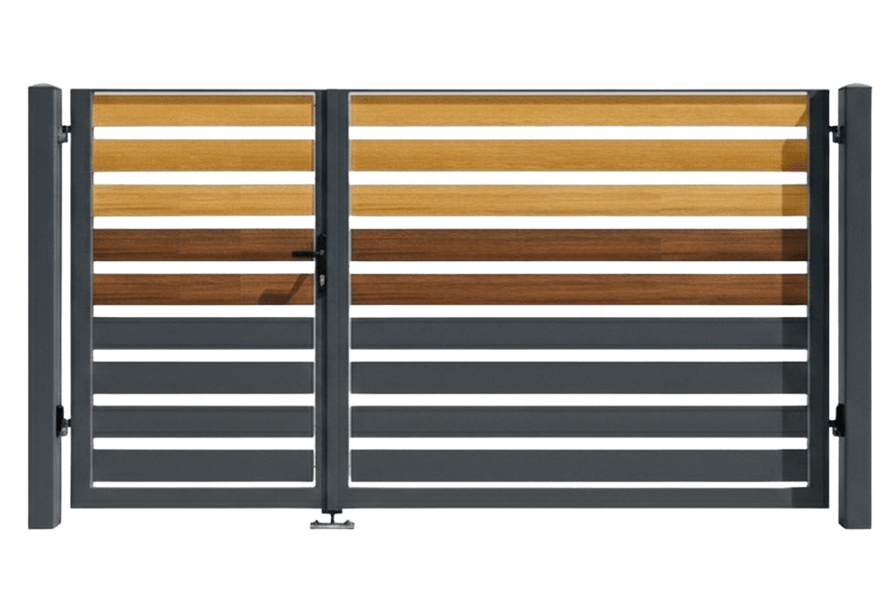 Asszimetrikus_kapu-Balos- Ászkerítés