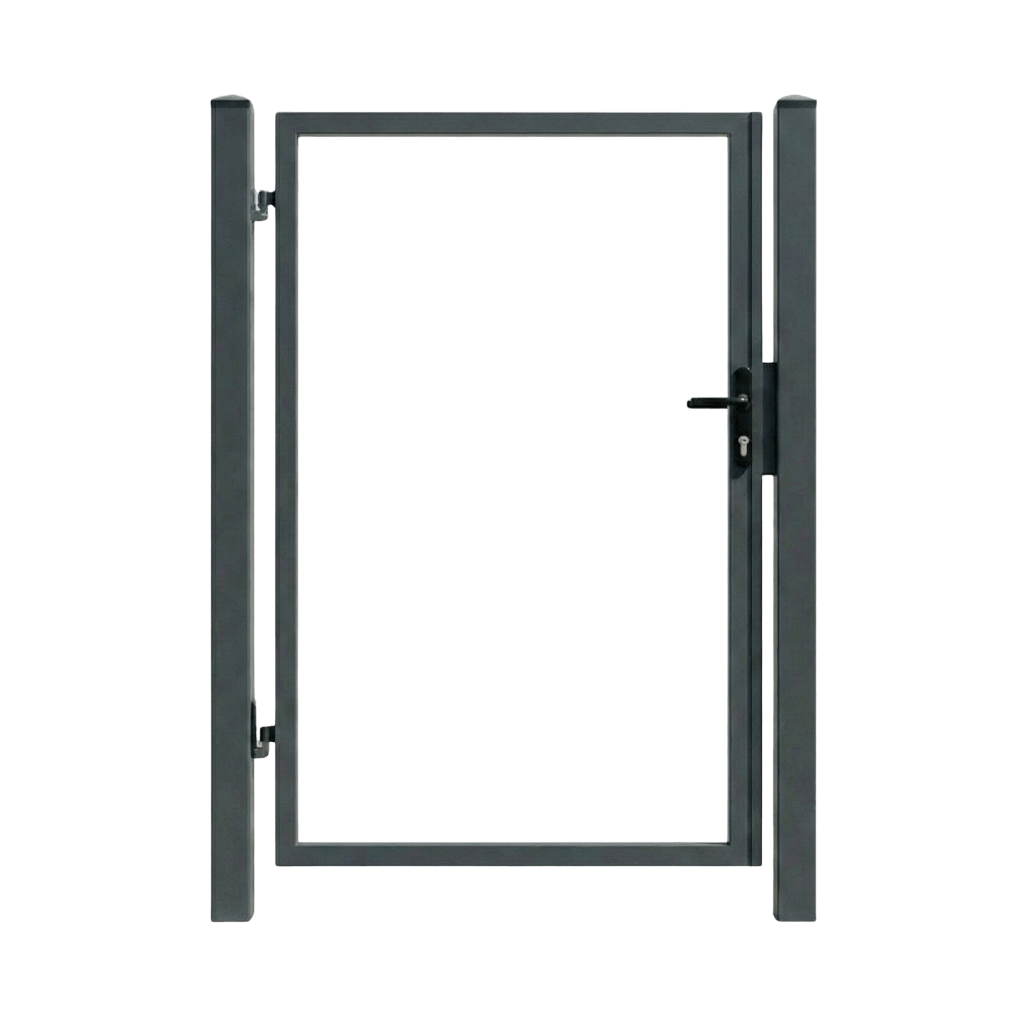 Egyszárnyú_KapuSZERKEZET-Ászkerítés-