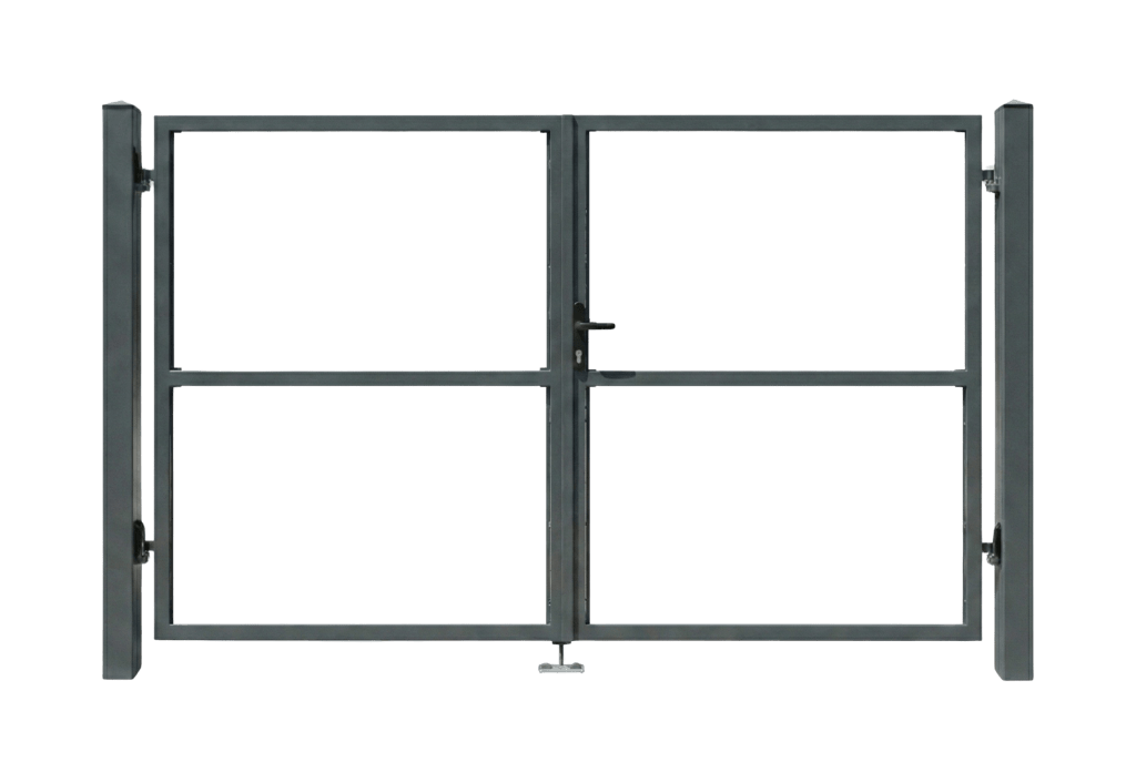 Kétszárnyu_Kapu SZERKEZET-Ászkerítés-