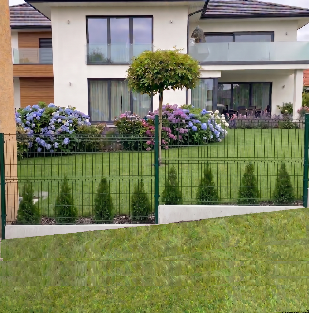 3D kerítés 12%-os terepszög -KerítésÁsz